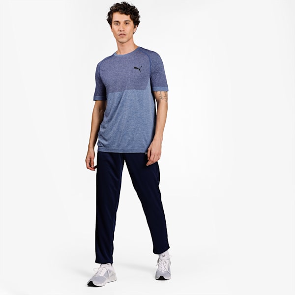 RTG evoKNIT Basic Men's Slim T-shirt, Elektro Blue, extralarge-IND