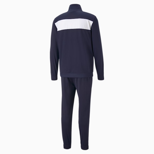 Techstripe Tricot Men's Tracksuit, Peacoat