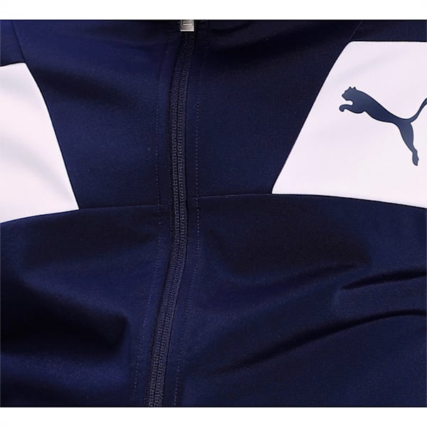 Techstripe Tricot Men's Tracksuit, Peacoat