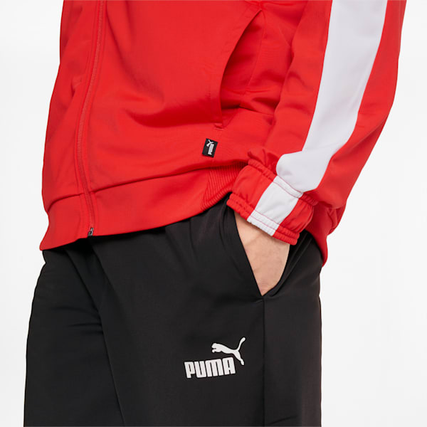 Puma baseball collar tracksuit sales mens