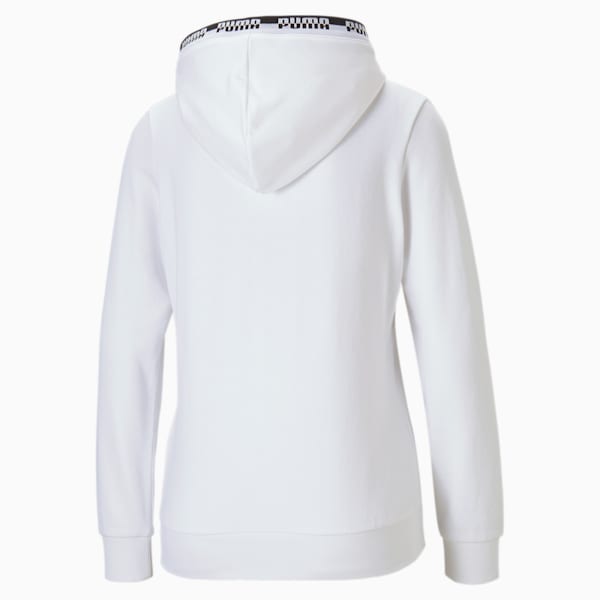 Amplified Women's Full Zip Hoodie, Puma White, extralarge