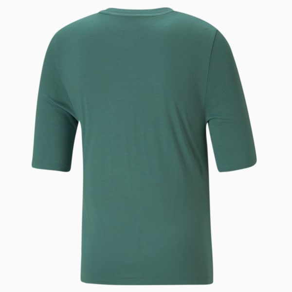 Modern Basics Women's Slim T-shirt, Blue Spruce, extralarge-IND