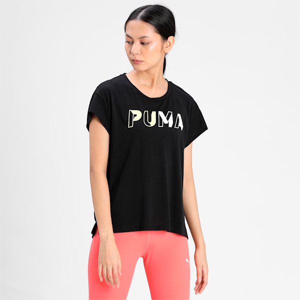 Modern Sports Women's Relaxed T-shirt, Puma Black
