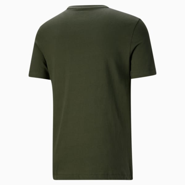 Jungle Cat Men's Tee, Thyme, extralarge