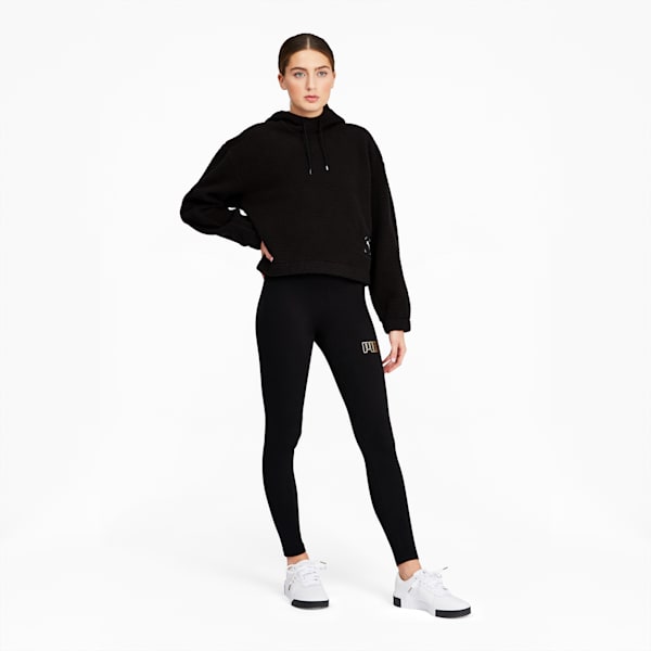 Puma sherpa hoodie womens shop