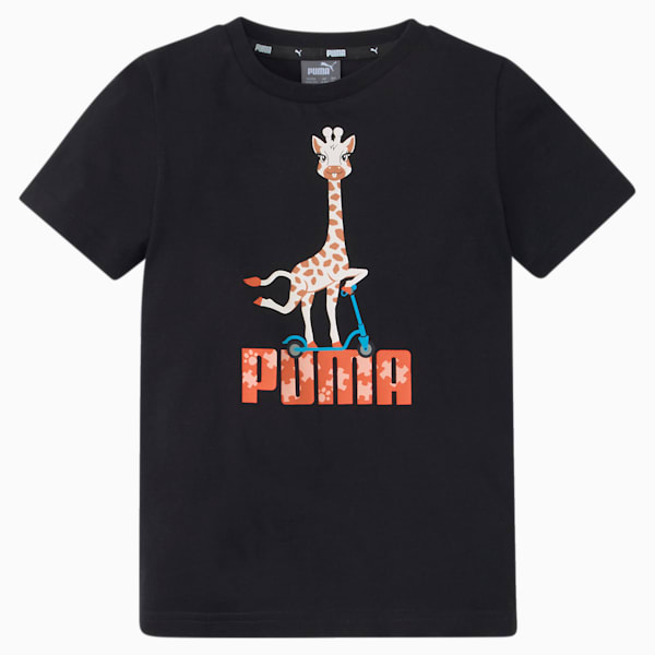 Paw Toddlers T-Shirt, Puma Black, extralarge-IND