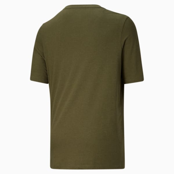 Essentials Men's Heather Tee BT, Dark Green Moss Heather