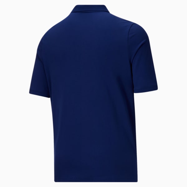 Essentials Men's Pique Polo BT, Elektro Blue, extralarge