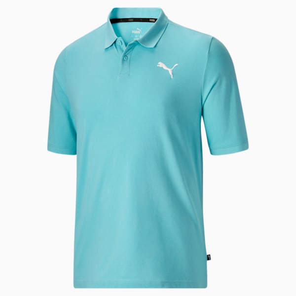 Essentials Men's Pique Polo BT, Angel Blue, extralarge