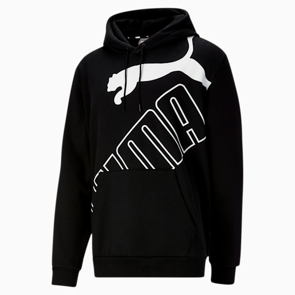 Big Logo Men's Hoodie BT, Puma Black, extralarge