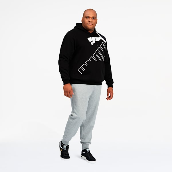 Big Logo Men's Hoodie BT, Puma Black, extralarge