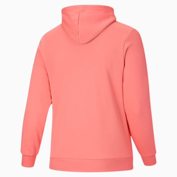 Essentials Women's Logo Hoodie PL, Salmon Rose, extralarge