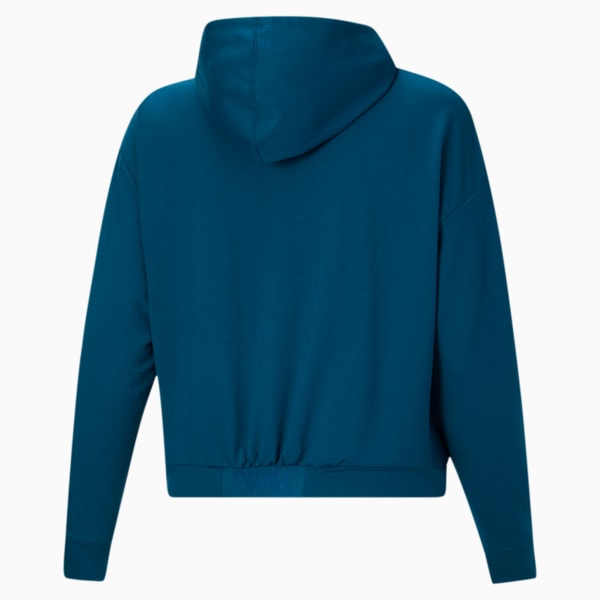 Modern Sports Women's Hoodie PL, Digi-blue, extralarge