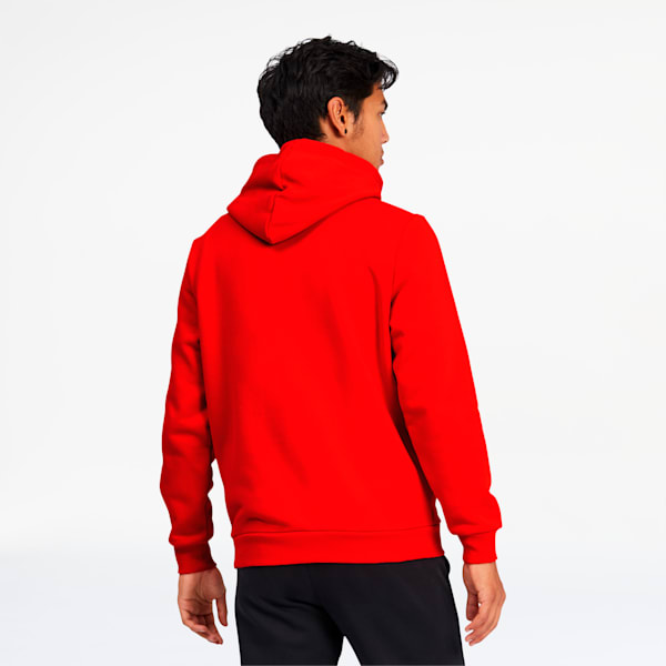 Essentials Big Logo Men's Hoodie, Puma Red, extralarge