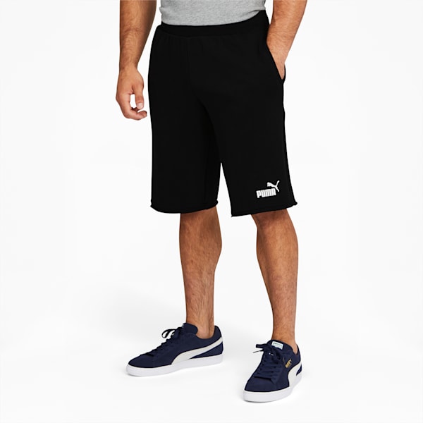 Essentials+ Men's Shorts, Cotton Black, extralarge