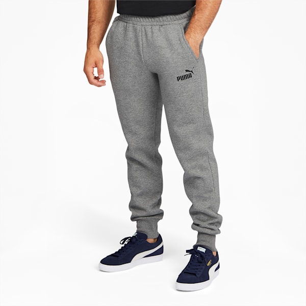 Gray puma sweatpants hot sale