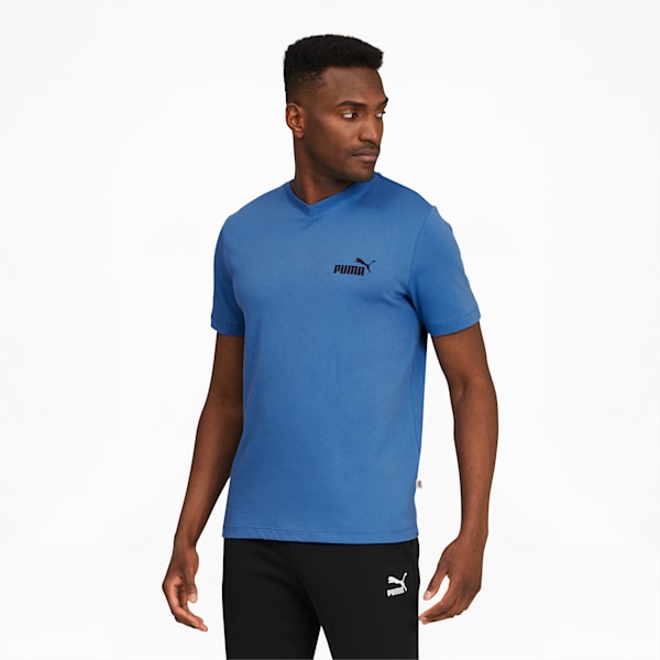 Essentials+ Men's V-Neck Tee, Star Sapphire, extralarge