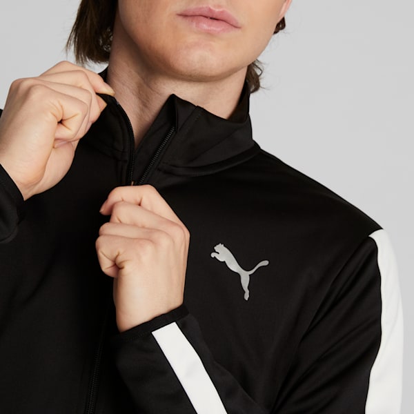 Chamarra para entrenar Blaster para hombre, Puma Black-Puma White, extralarge