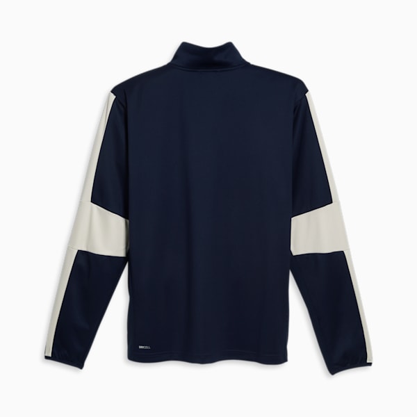 Chamarra para entrenar Blaster para hombre, PUMA Navy-Alpine Snow, extralarge