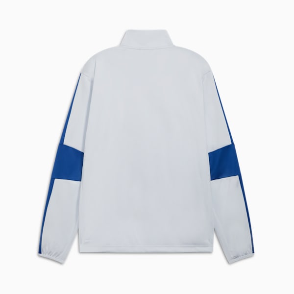 PUMA Blaster Jacket, Silver Mist-Cobalt Glaze, extralarge