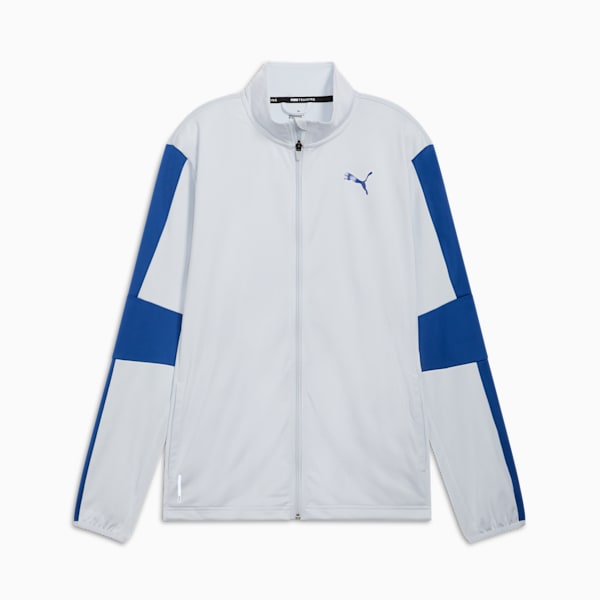 PUMA Blaster Jacket, Silver Mist-Cobalt Glaze, extralarge