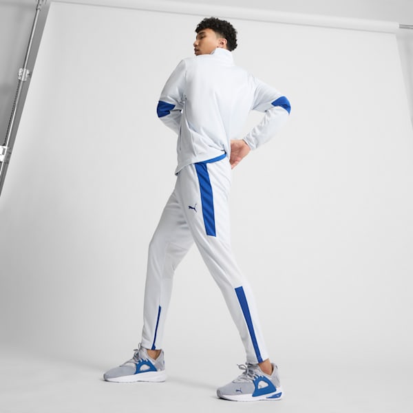 PUMA Blaster Jacket, Silver Mist-Cobalt Glaze, extralarge