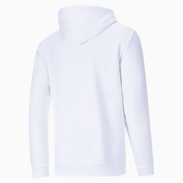 Big Logo Men's Hoodie, Puma White, extralarge