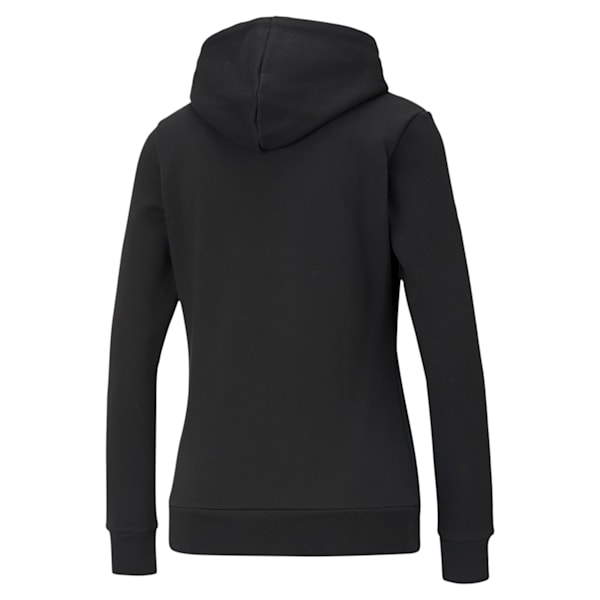 Essentials Women's Logo Hoodie, Cotton Black, extralarge