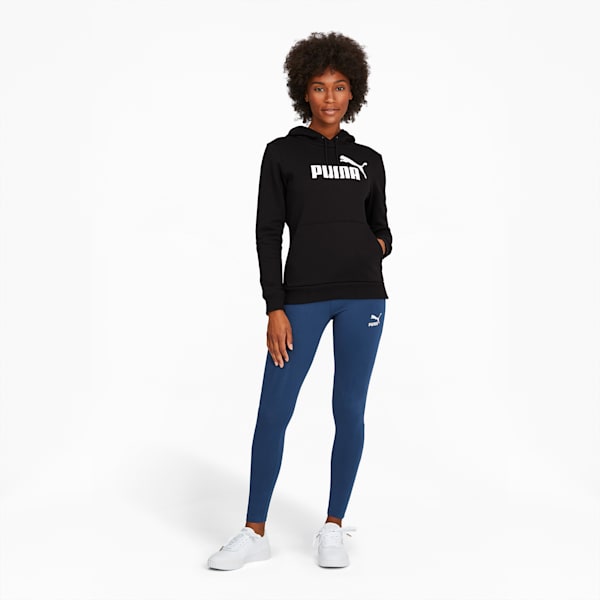 Essentials Women's Logo Hoodie, Cotton Black, extralarge