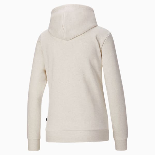 Essentials Women's Logo Hoodie, Puma White Heather-Tonal, extralarge