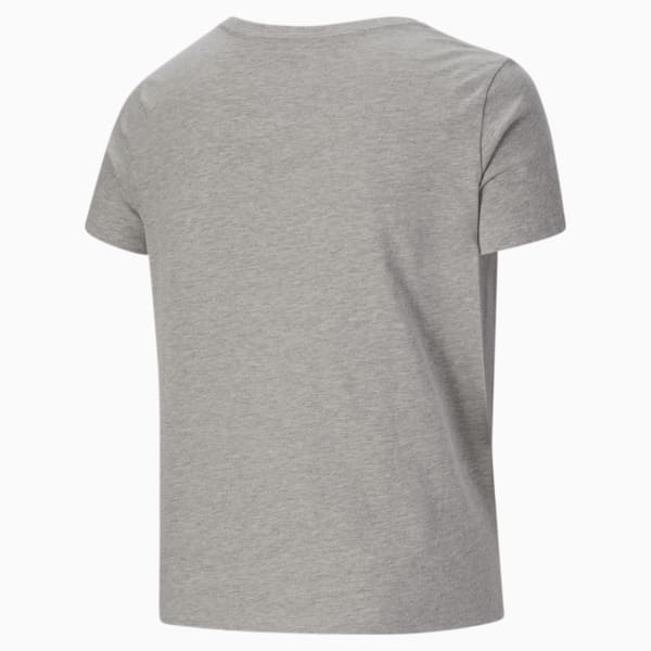 Essentials Women's Logo Tee PL, Light Gray Heather, extralarge