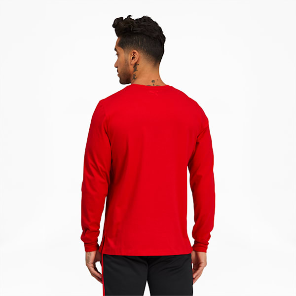NYC Men's Long Sleeve Tee, High Risk Red, extralarge