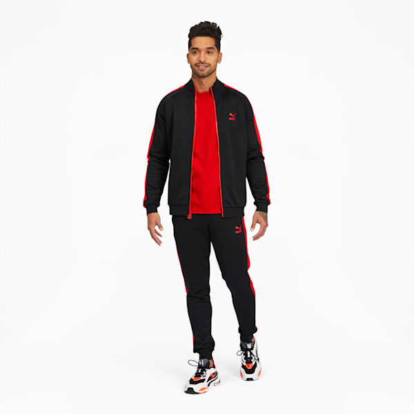 NYC Men's Long Sleeve Tee, High Risk Red, extralarge