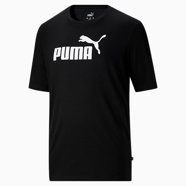 Essentials Men's Logo Tee BT, Puma Black, extralarge