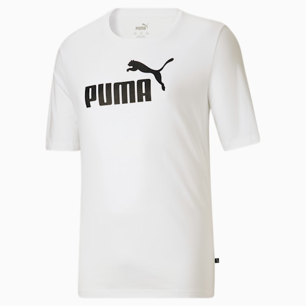 T-shirt à logo BT Essentials, homme, Blanc Puma