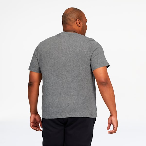 Essentials Men's Logo Tee BT, Medium Gray Heather