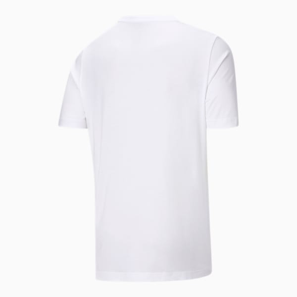 White Logo Tee