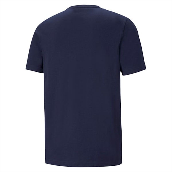 Playera para hombre Essentials Logo, Peacoat, extralarge