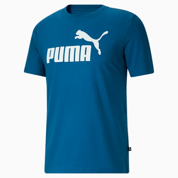 Essentials Men's Logo Tee, Lake Blue, extralarge
