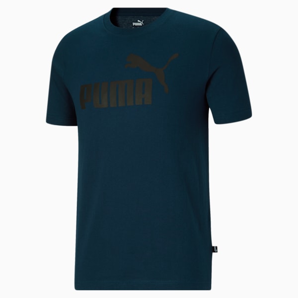 T-shirt logo Essentials, homme, Bleu marine