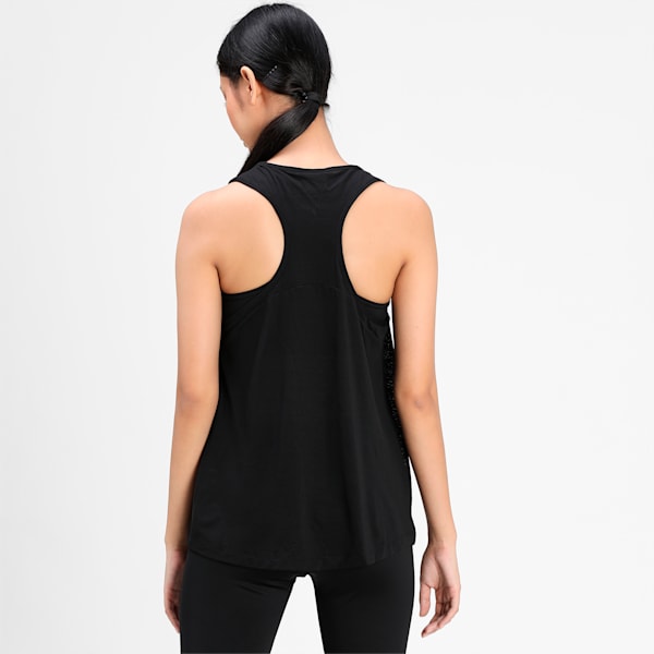 RTG Layer Women's Loose Tank Top, Puma Black, extralarge-IND