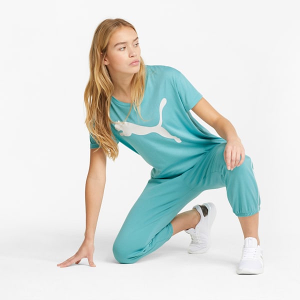 RTG Logo Women's Relaxed Fit T-Shirt, Porcelain, extralarge-IND