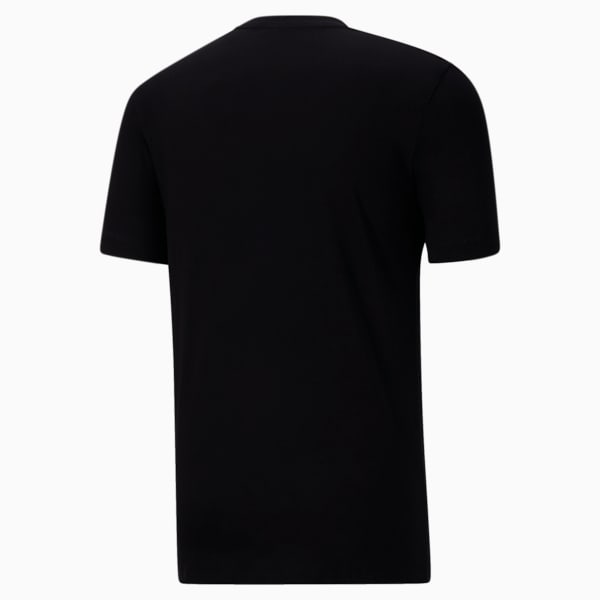 Camo Cat Men's Logo Tee, Puma Black, extralarge