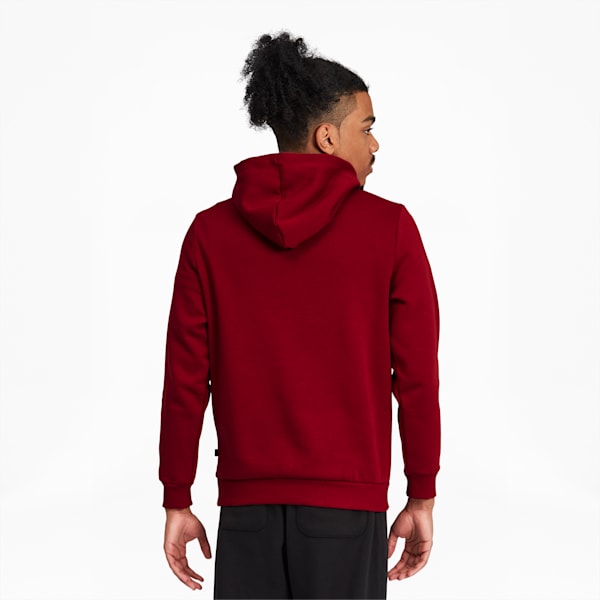 Essentials+ Men's Big Logo Hoodie, Red Dahlia, extralarge