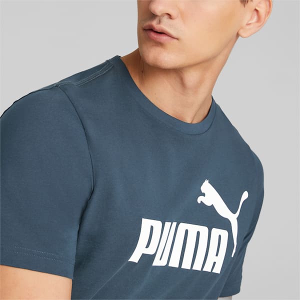 Essentials Logo Men's Tee, Dark Night