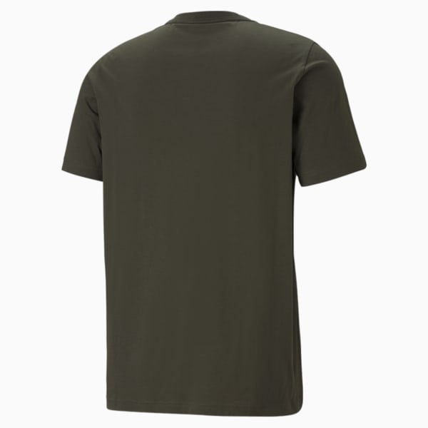 Logo Men's Regular Fit T-shirt, Forest Night, extralarge-AUS