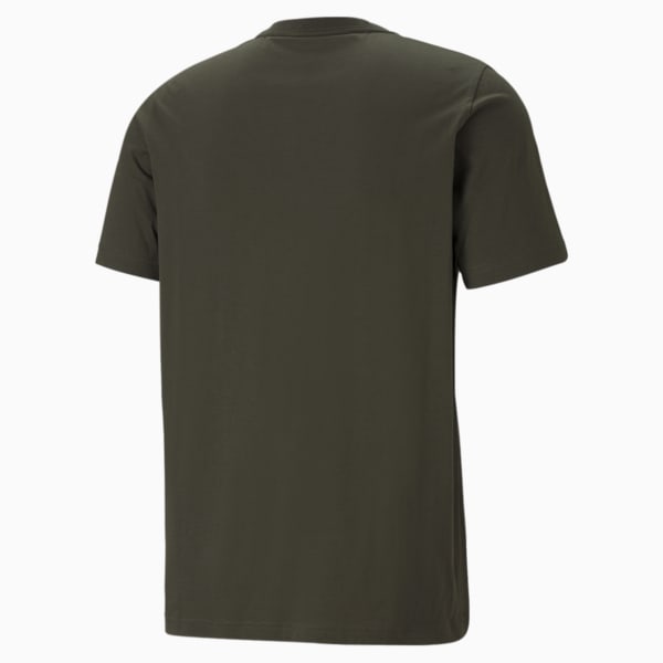 Logo Men's Regular Fit T-shirt, Forest Night, extralarge-IND