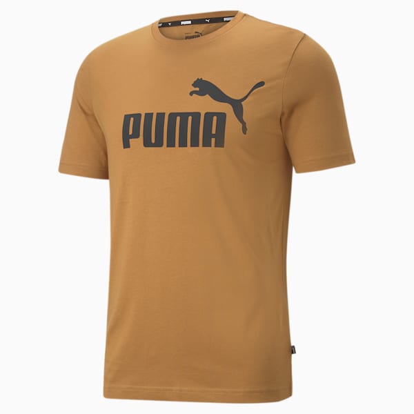 Camiseta con logo Essentials para hombre , Desert Tan