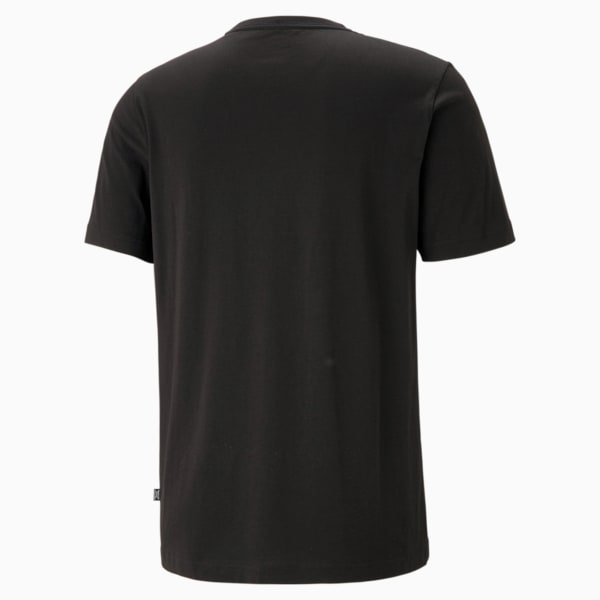 Essentials Small Logo Regular Fit Men's  T-shirt, Puma Black, extralarge-IND