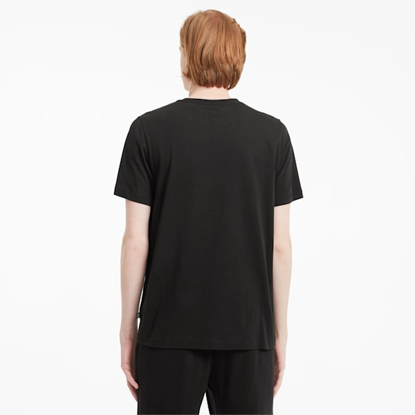 Essentials Small Logo Tee Men, Puma Black-Cat